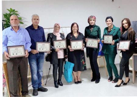 جمعية نجم العربية الدولية تشارك بمعرض "ريشتي هويتي"